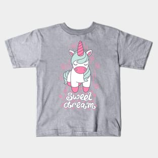 Sweet dream of Unicorn Kids T-Shirt